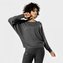 Dámské Tričko Batwing Top Black Marl - SQUATWOLF - Velikost: M