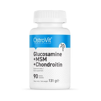 Glukosamin + MSM + Chondroitin - OstroVit - 90 tab.