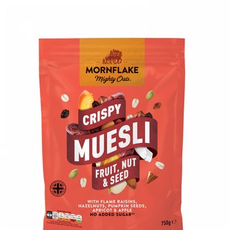 Křupavé Müsli Fruit, Nut & Seed 750g - Mornflake - 750 g