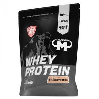 Whey Protein - Mammut Nutrition - snickerdoodle - 3000 g