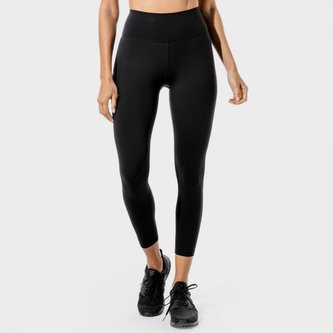 Dámské legíny 7/8 Fitness Black - SQUATWOLF - Velikost: L