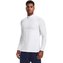 Pánské tričko ColdGear Armour Fitted Mock White - Under Armour - Velikost: L
