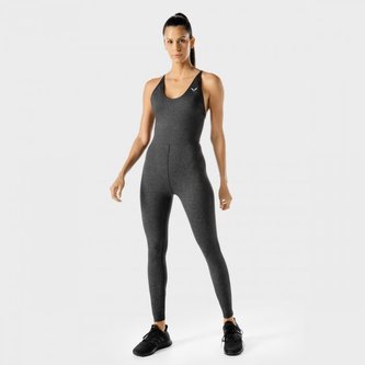 Dámský overal Strappy Catsuit Black Marl - SQUATWOLF - Velikost: L