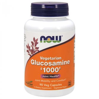 Glukosamin 1000 mg vegetariánský - NOW Foods - 90 kaps.