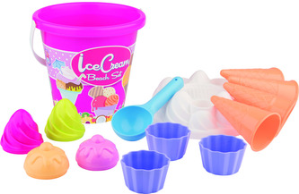 Sada na piesok zmrzlina + cup cake
