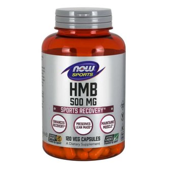 HMB 500 mg - NOW Foods - 120 kaps.