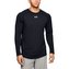 Tričko Long Sleeve Charged Cotton Black - Under Armour - Velikost: XL