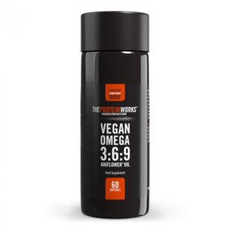 Vegan Omega 3:6:9 Ahiflower® Oil - The Protein Works - 60 kaps.