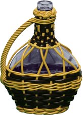 Demižon opletený 0,5 l láhev /pleskačka/