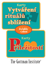 Karty příležitostí + Karty pro vytváření rituálů sblížení (dva balíčky karet v jednom)
