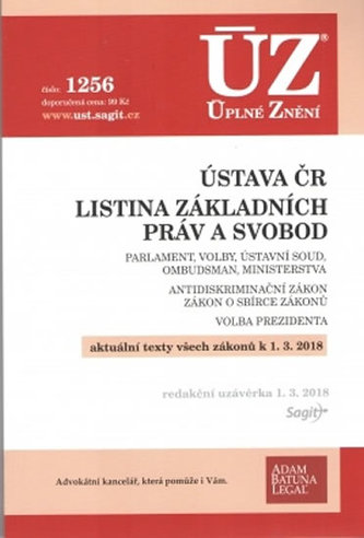 ÚZ č. 1256 - Ústava ČR, Listina základních práv a svobod ÚZ č. 1256 - Ústava ČR, Listina základních práv a svobod