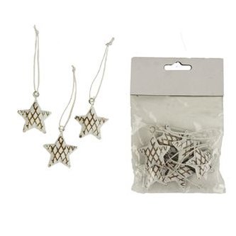 Hvězda kovová, 6 ks K1230