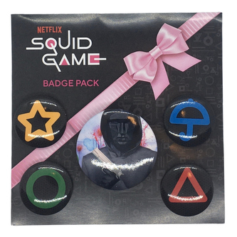 Set odznaků Squid games