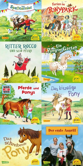 Pixi-Box 284: Pixis bunter Ponyhof (8x8 Exemplare)