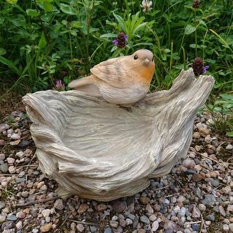 Pítko s ptáčkem poly