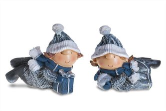 Děti polyston ležící