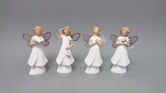 Andělíček kovová křídla 10cm