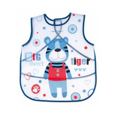 Canpol babies Bryndák zástěra s kapsou PUPPETS modrý