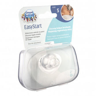 Canpol babies Chránič prsní bradavky EasyStart malý S 2ks Canpol babies Chránič prsní bradavky EasyStart malý S 2ks