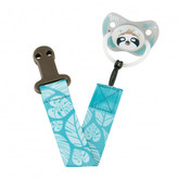 Canpol babies stužka na cumlík s klipom EXOTIC ANIMALS modrá