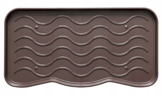 Univerzálny plastový odkvapkávač na topánky FALA hnedá 38x75 cm MultiDecor