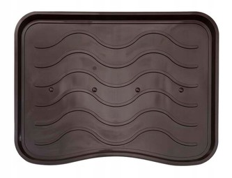 Univerzálny plastový odkvapkávač na topánky FALA MINI hnedá 38x50 cm MultiDecor