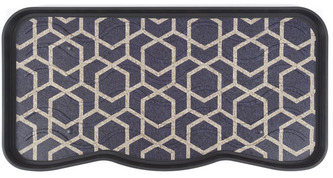 Univerzálny plastový odkvapkávač na topánky GEO LATTICE 38x75 cm MultiDecor