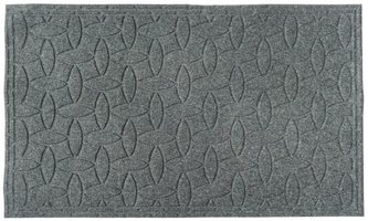 Rohožka - předložka TEKSY šedá motiv D 45x75 cm Mybesthome