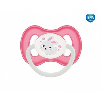 Canpol babies Cumlík 18m+ silikónový symetrický BUNNY &amp; COMPANY