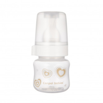 Canpol babies Lahev se širokým hrdlem NEWBORN BABY 60ml béžová Canpol babies Lahev se širokým hrdlem NEWBORN BABY 60ml béžová