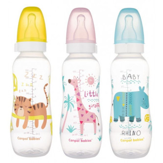 Canpol babies Fľaša s potlačou AFRIKA 330ml