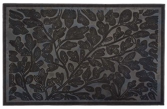 Gumová rohožka - předložka PIN MAT motiv H - 36x58 cm MultiDecor