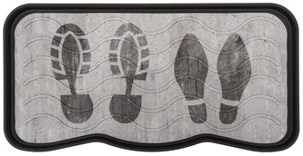 Univerzální plastový odkapávač na boty FOOTPRINT 38x75 cm MultiDecor