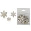 Vločky dekorační, 9ks D2351
