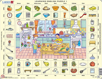 PUZZLE MAXI - Hodina angličtiny sada 1-10/70 dílků