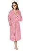 Froté župan dámský - růžový - vel. XL
