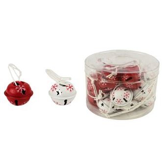 Rolničky kovové, 24ks K0682