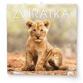 Zvířátka 2023 - nástěnný kalendář