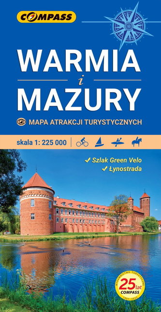 Warmia i Mazury Mapa atrakcji turystycznych Warmia i Mazury Mapa atrakcji turystycznych