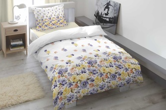 Home Elements bavlněné saténové povlečení VENDELA SUNDRESS 140 x 200 70 x 90 cm