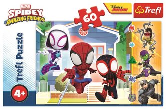 Puzzle Spiderman - Vo svete Spideyho 60 dielikov