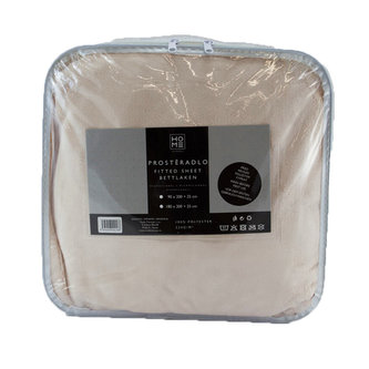 Prostěradlo mikroflanel - světlé béžová Rozměry Prostěradel: 180x200 cm