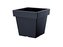 Květináč PROSPERPLAST LOFLY LOW antracit 19,3cm
