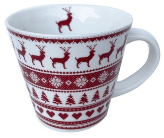 Porcelánový hrnek, 340 ml, Sobík