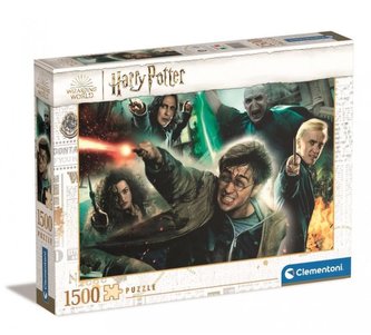 Clementoni Puzzle - Harry Potter Souboj 1500 dílků