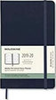Moleskine: Horizontální diář 2019-2020 tvrdý černý L
