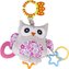 Edukační hračka s vibracemi a melodíí sovička_růžová H13