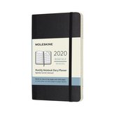 Moleskine: Měsíční diář 2020 měkký S