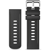 Výmenný pásik pre hodinky ALIGATOR Silikónový 22 mm čierny