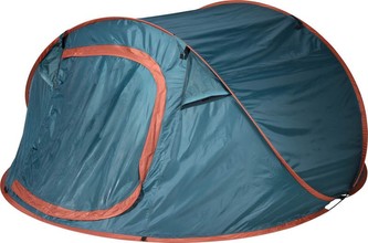Stan samorozkládací REDCLIFFS 3 osoby 240 x 210 x 105 cm modrá